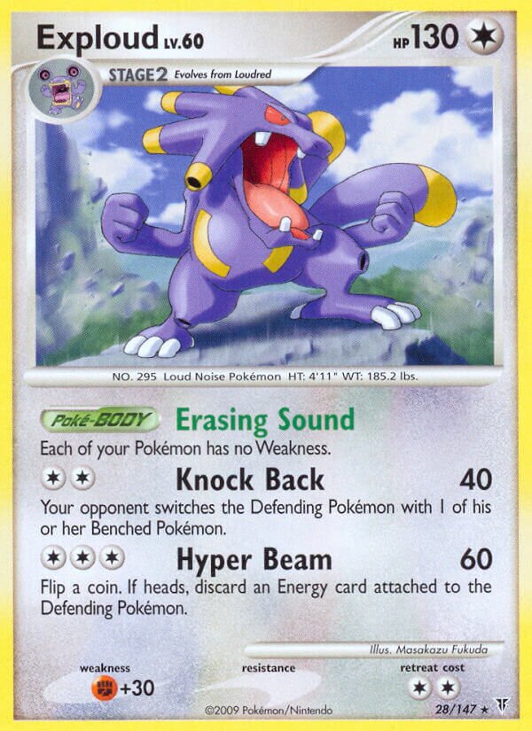 Exploud 028/153 — Supreme Victors (Italian Pokémon TCG card)