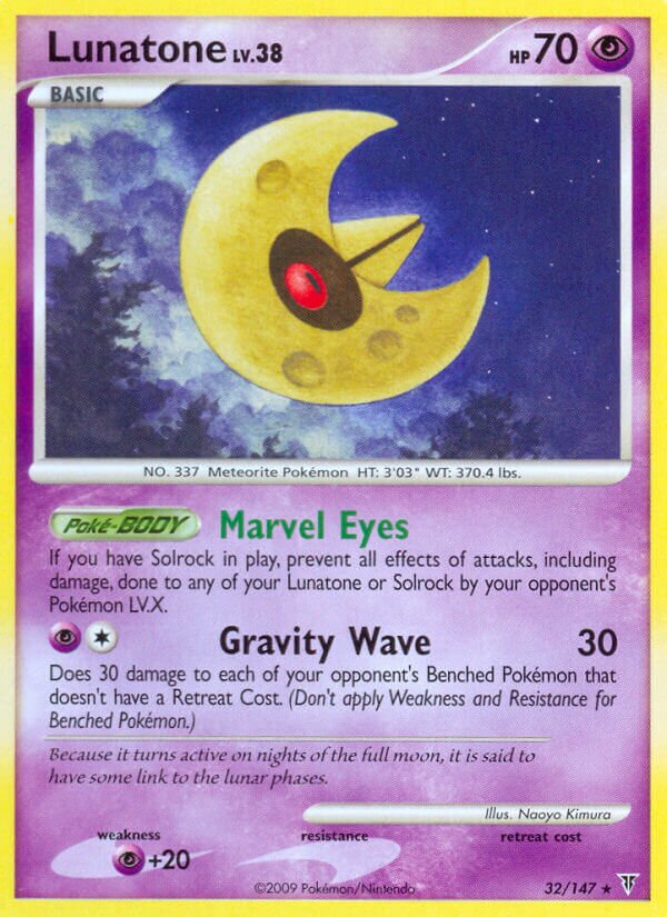 Lunatone 032/153 — Supreme Victors (Italian Pokémon TCG card)
