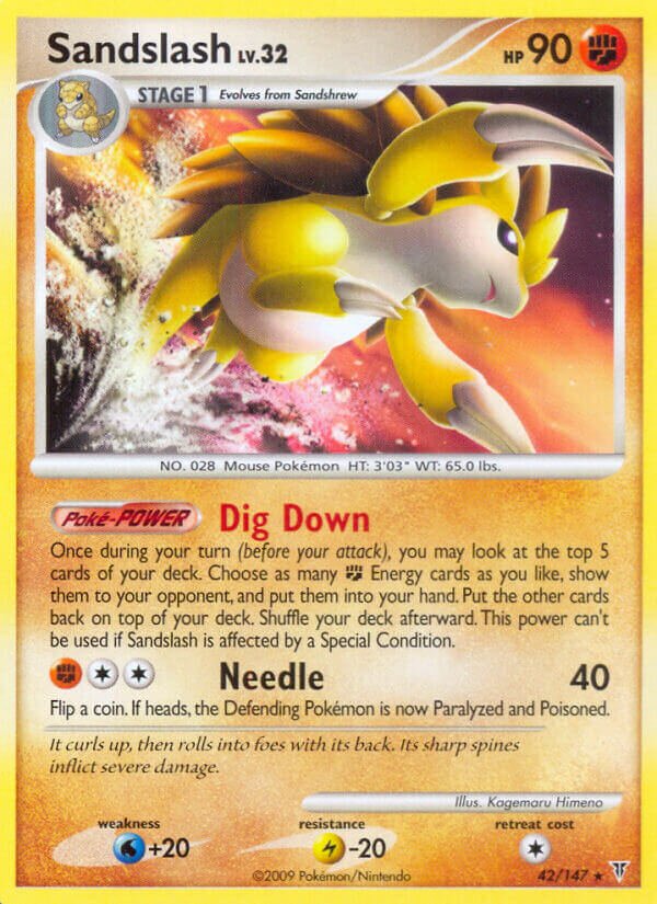 Sandslash 042/153 — Supreme Victors (Italian Pokémon TCG card)