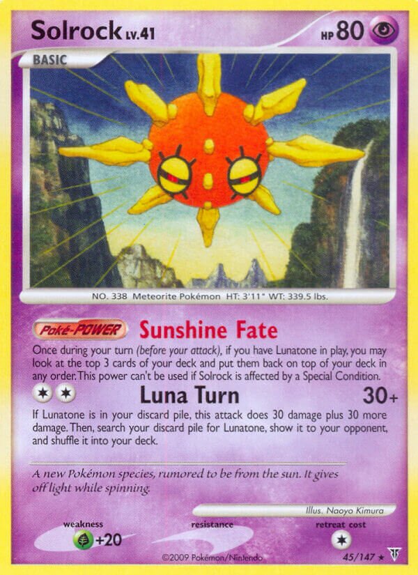 Solrock 045/153 — Supreme Victors (Italian Pokémon TCG card)