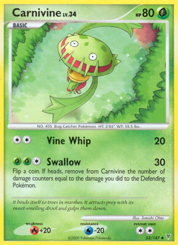 Carnivine 053/153 — Supreme Victors (Italian Pokémon TCG card)
