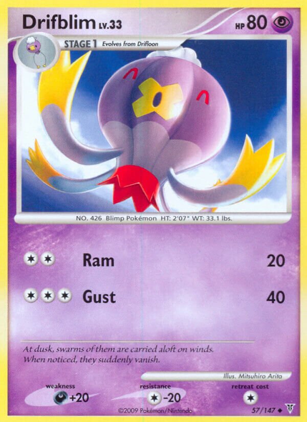 Drifblim 57/147 — Supreme Victors (Italian Pokémon TCG card)