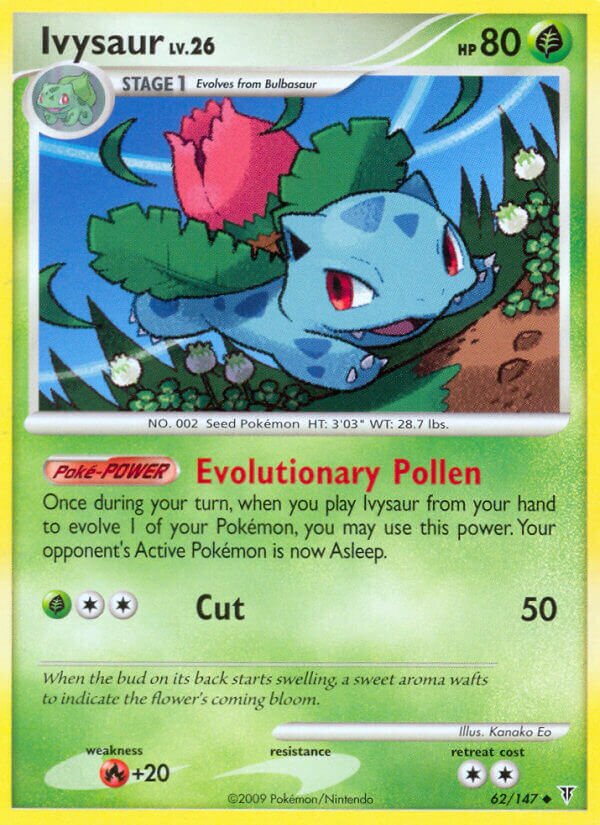 Ivysaur 062/153 — Supreme Victors (Italian Pokémon TCG card)