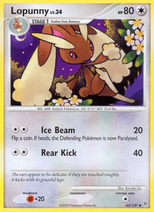 Lopunny 063/153 — Supreme Victors (Italian Pokémon TCG card)