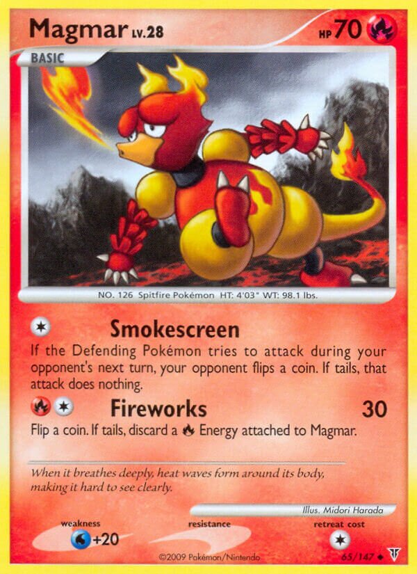 Magmar 065/153 — Supreme Victors (Italian Pokémon TCG card)