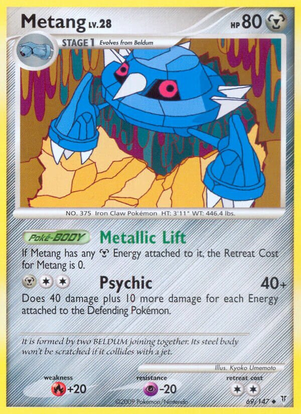Metang 069/153 — Supreme Victors (Italian Pokémon TCG card)