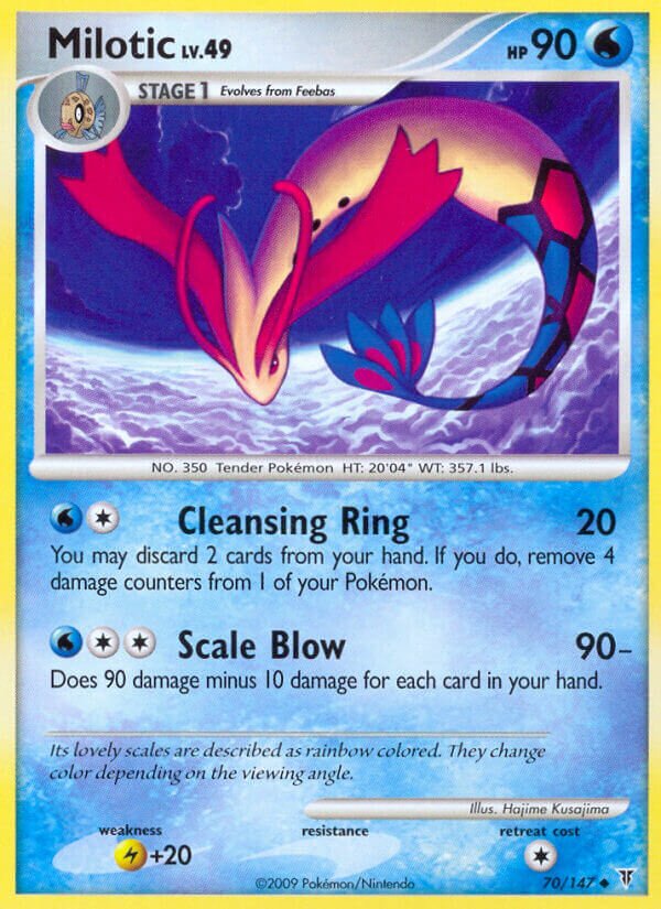 Milotic 070/153 — Supreme Victors (Italian Pokémon TCG card)