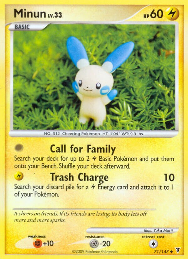 Minun 071/153 — Supreme Victors (Italian Pokémon TCG card)