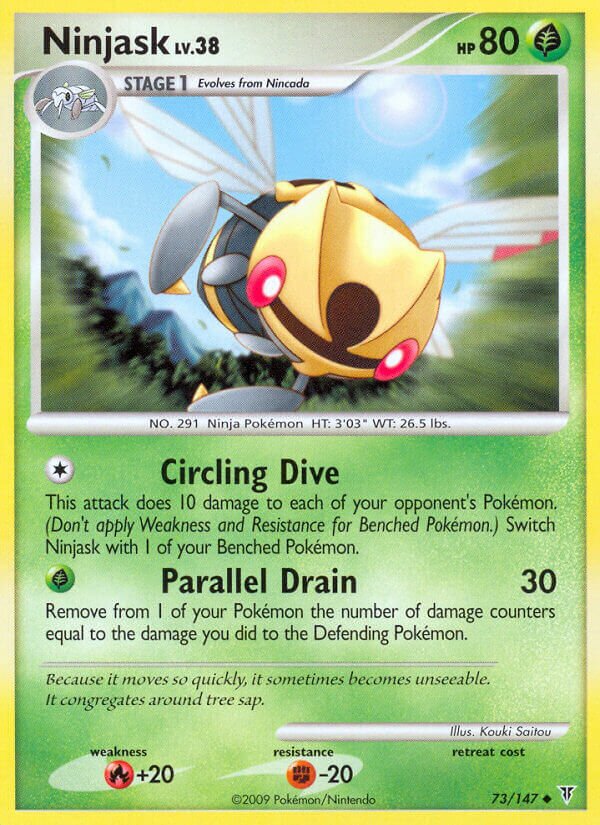 Ninjask 073/153 — Supreme Victors (Italian Pokémon TCG card)