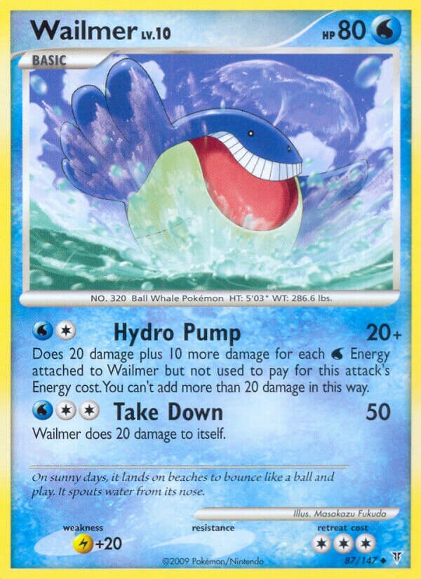 Wailmer 087/153 — Supreme Victors (Italian Pokémon TCG card)