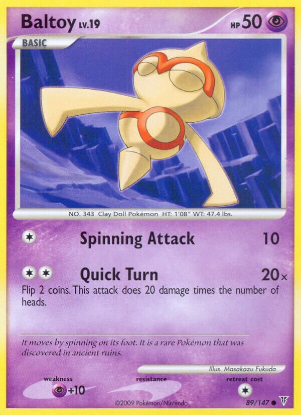 Baltoy 089/153 — Supreme Victors (Italian Pokémon TCG card)