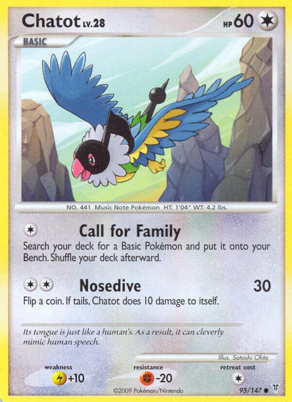 Chatot 095/153 — Supreme Victors (Italian Pokémon TCG card)