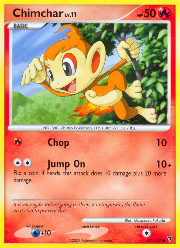 Chimchar 097/153 — Supreme Victors (Italian Pokémon TCG card)