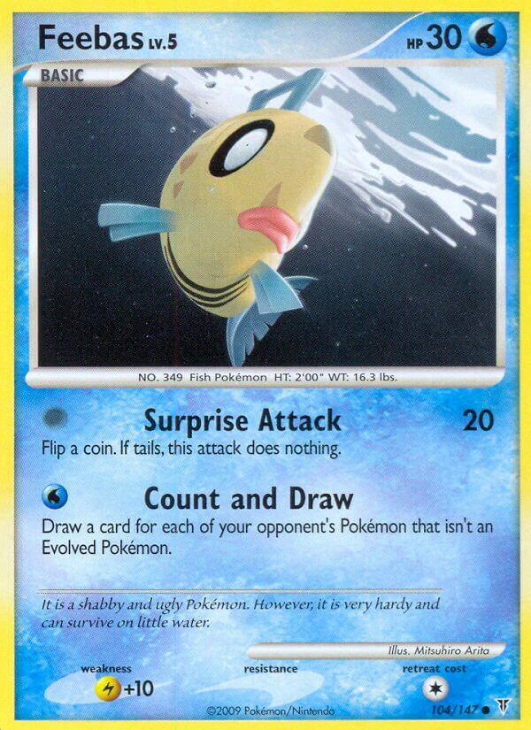 Feebas 104/153 — Supreme Victors (Italian Pokémon TCG card)