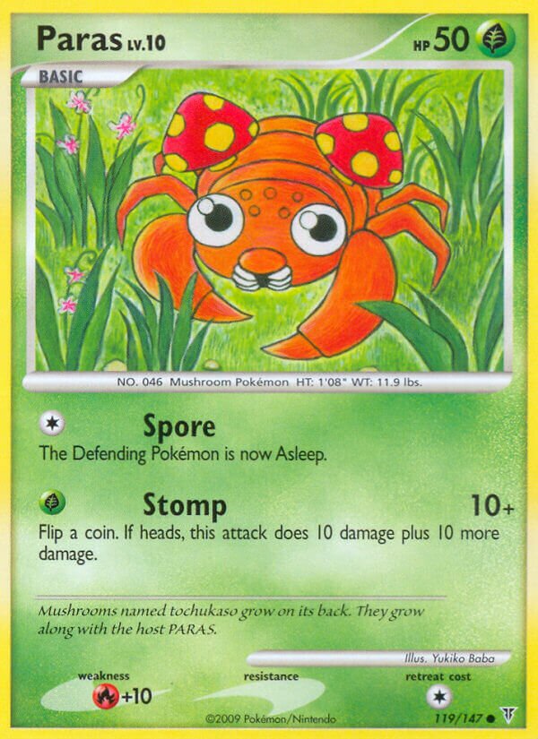 Paras 119/153 — Supreme Victors (Italian Pokémon TCG card)
