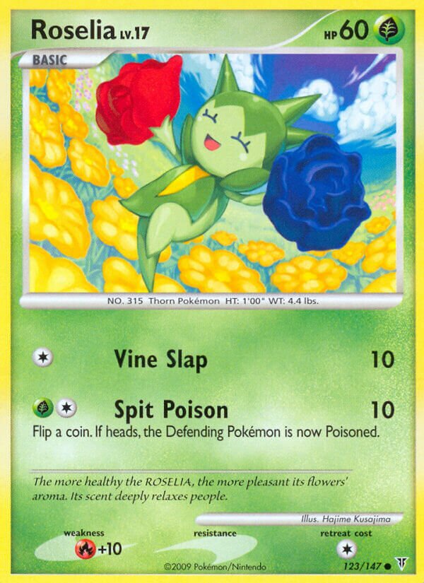 Roselia 123/153 — Supreme Victors (Italian Pokémon TCG card)