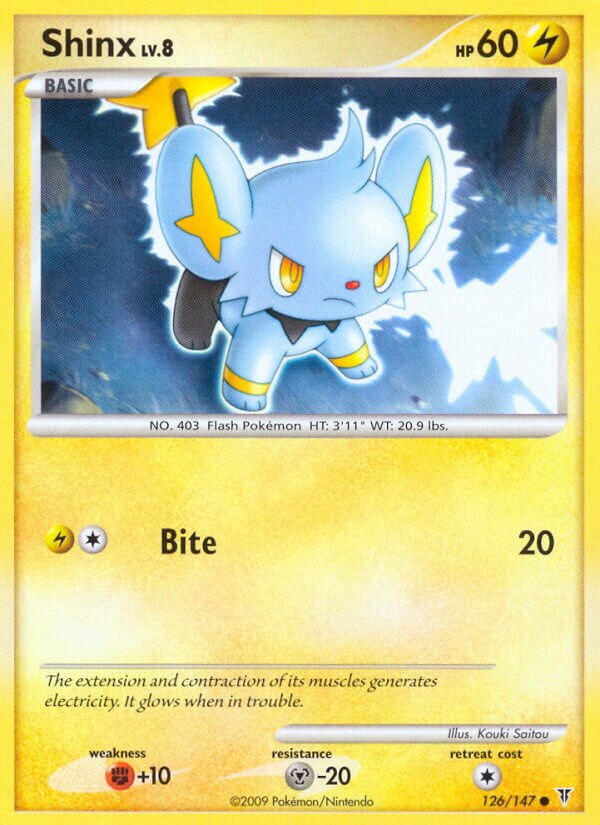 Shinx 126/153 — Supreme Victors (Italian Pokémon TCG card)