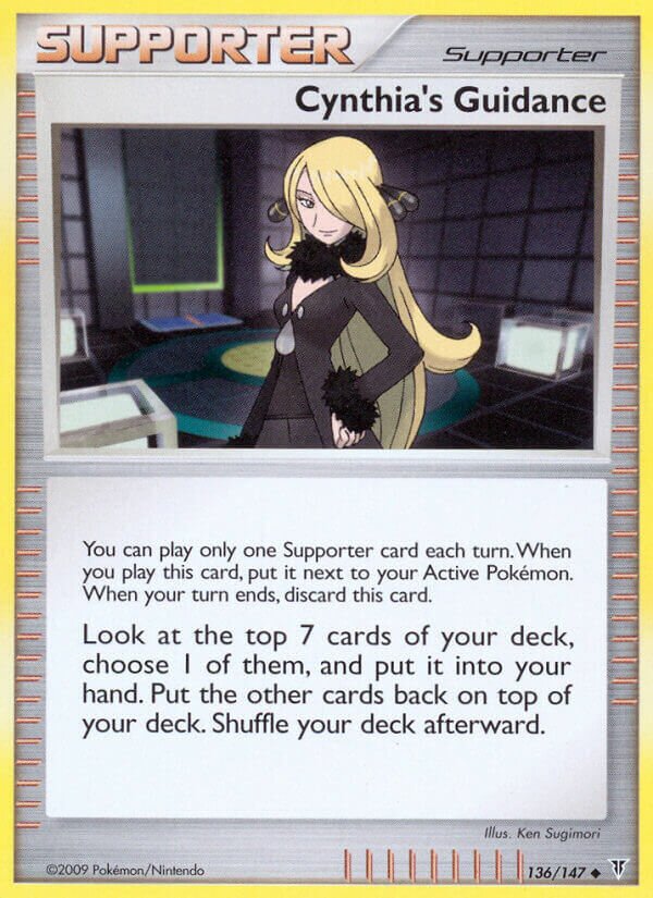Cynthia's Guidance 136/153 — Supreme Victors (Italian Pokémon TCG card)