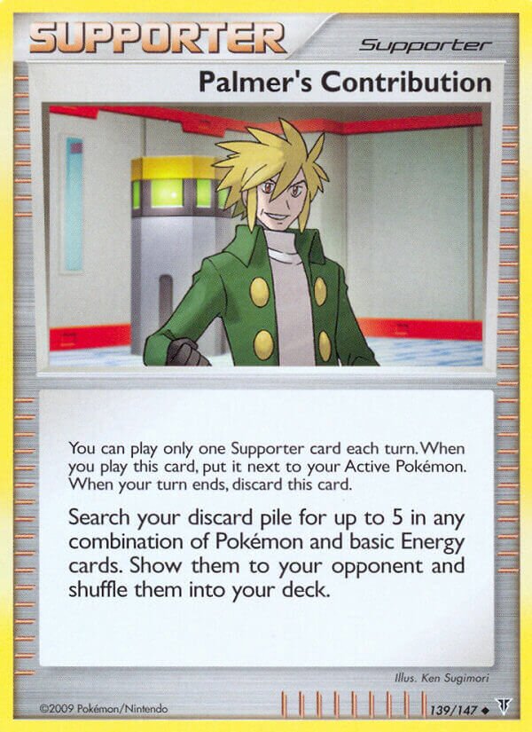 Palmer's Contribution 139/153 — Supreme Victors (Italian Pokémon TCG card)