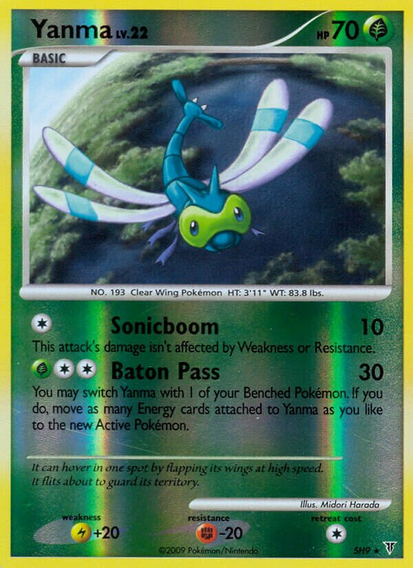 Yanma SH9 — Supreme Victors (Italian Pokémon TCG card)