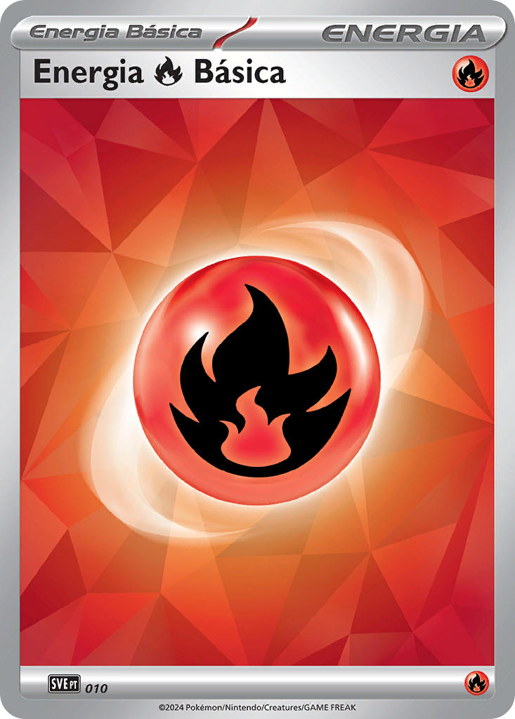 Energia de Fogo 010 — Scarlet & Violet Energies (Portuguese Pokémon TCG card)