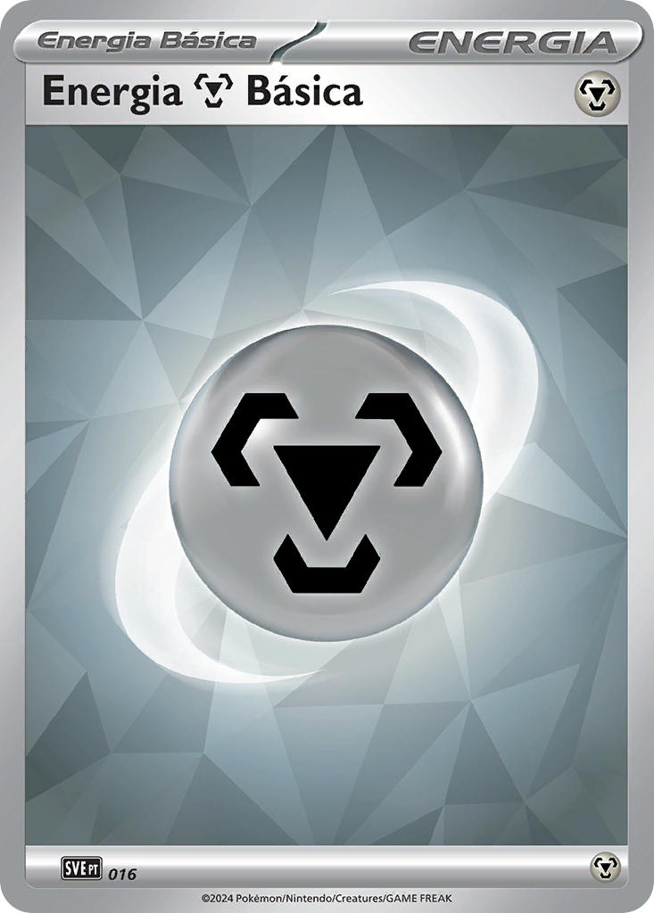 Energia de Metal 016 — Scarlet & Violet Energies (Portuguese Pokémon TCG card)