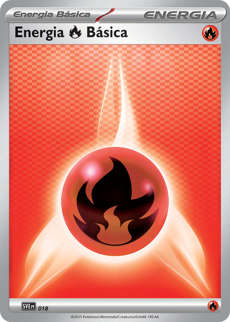 Energia de Fogo 018 — Scarlet & Violet Energies (Portuguese Pokémon TCG card)