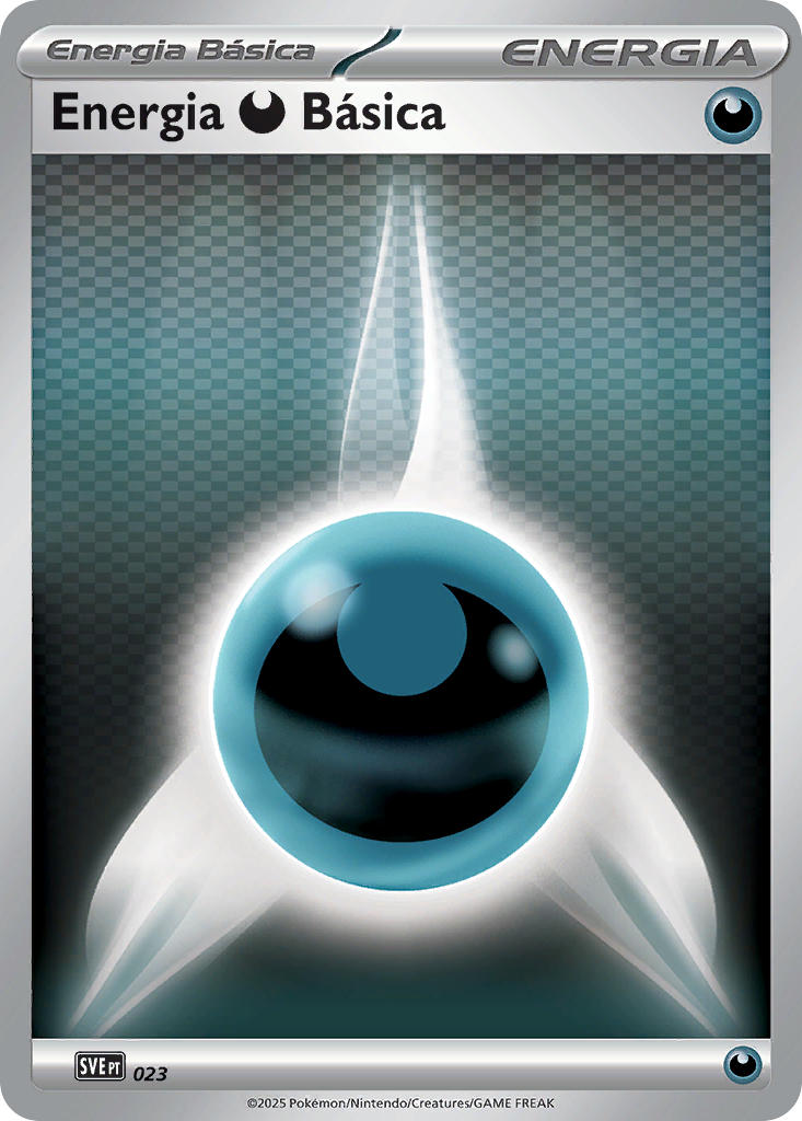 Energia de Escuridão 023 — Scarlet & Violet Energies (Portuguese Pokémon TCG card)