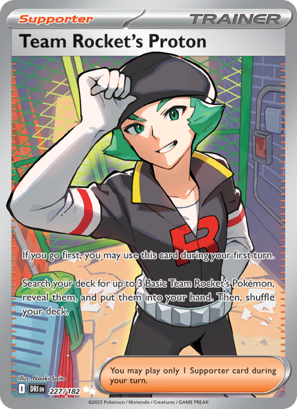 Team Rocket's Proton 227/182 — Destined Rivals (English Pokémon TCG card)