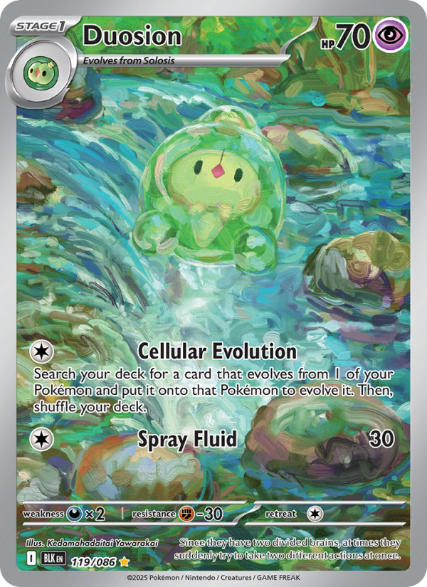 Duosion 119/86 — Black Bolt (English Pokémon TCG card)