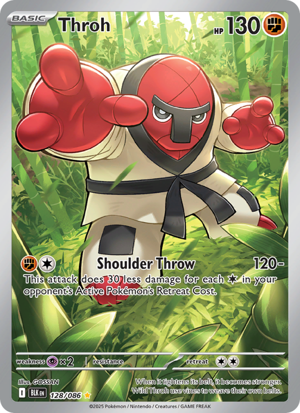 Throh 128/86 — Black Bolt (English Pokémon TCG card)