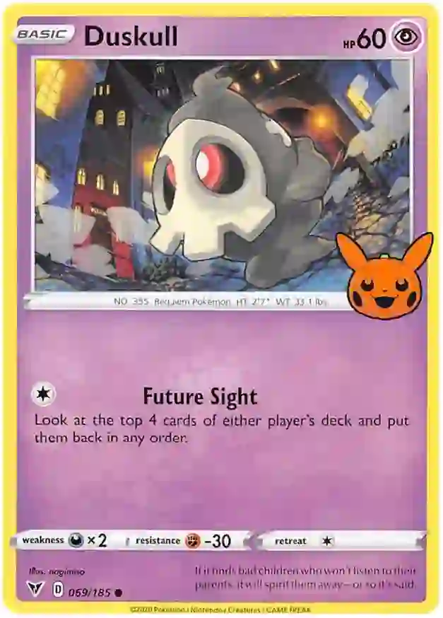 Duskull 069/30 — Trick or Trade 2023 (English Pokémon TCG card)