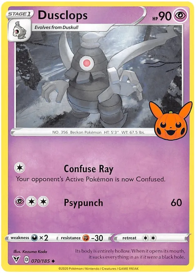 Dusclops 070/30 — Trick or Trade 2023 (English Pokémon TCG card)