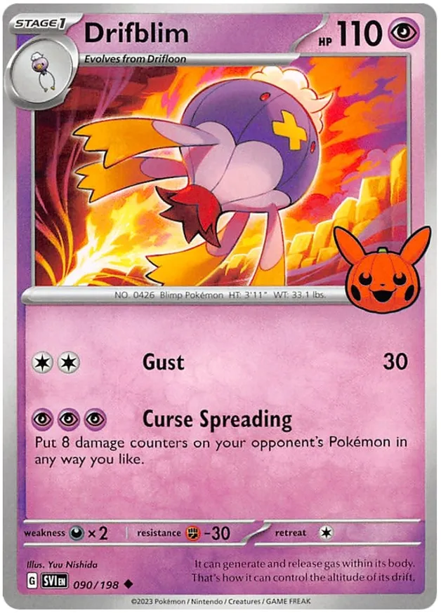 Polteageist 090/30 — Trick or Trade 2023 (English Pokémon TCG card)